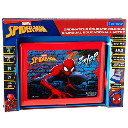 LexiBook Spider-Man Bilingual Educational Laptop
