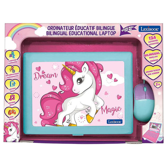 Lexibook Unicorn Bilingual Educational Laptop