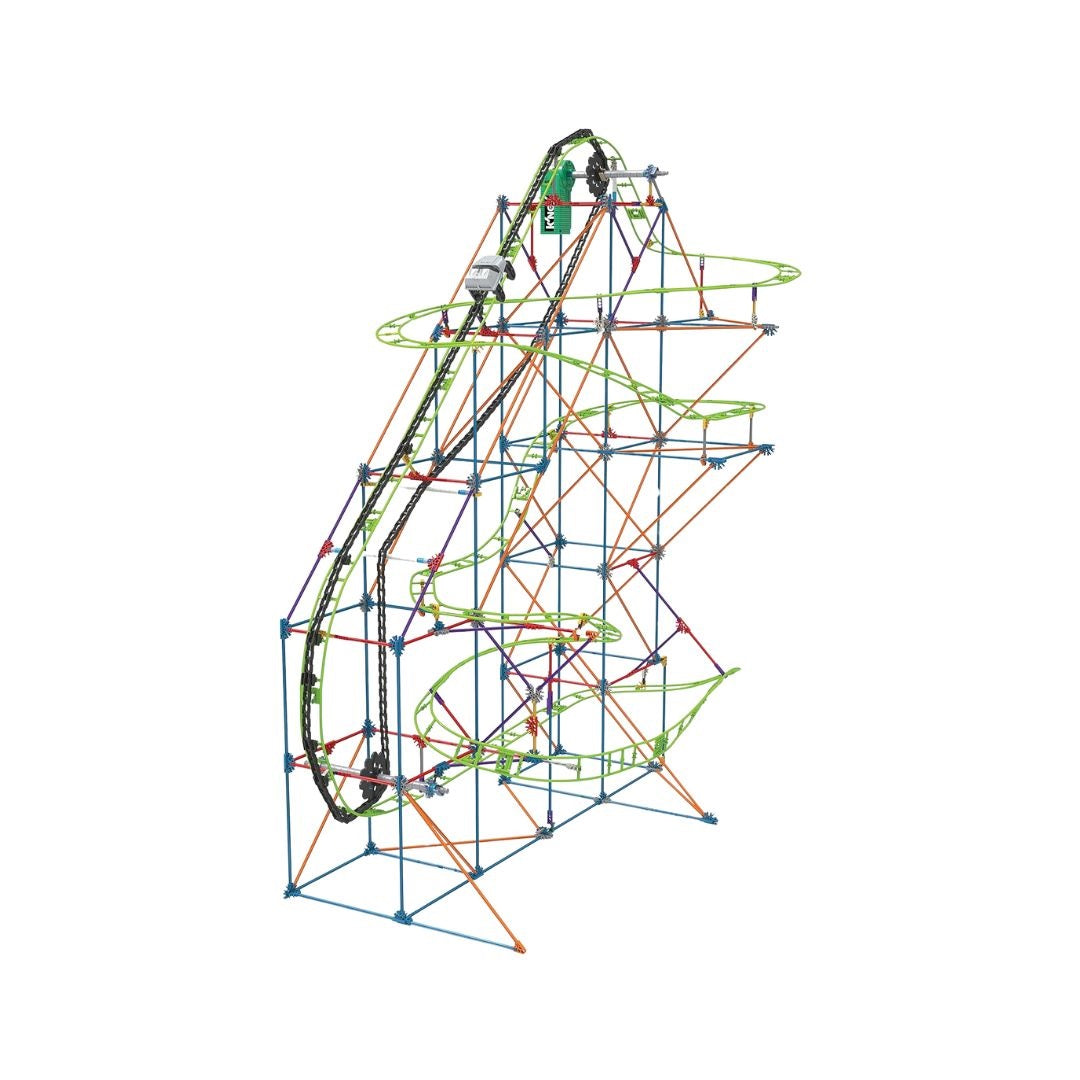 K'NEX Typhoon Frenzy Roller Coaster Building Set