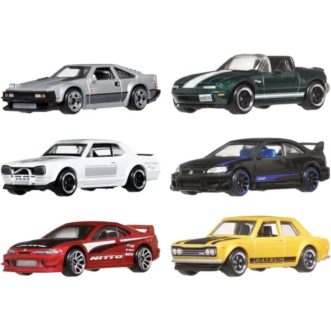 Mattel Hot Wheels Streets of Japan Multipack DieCast
