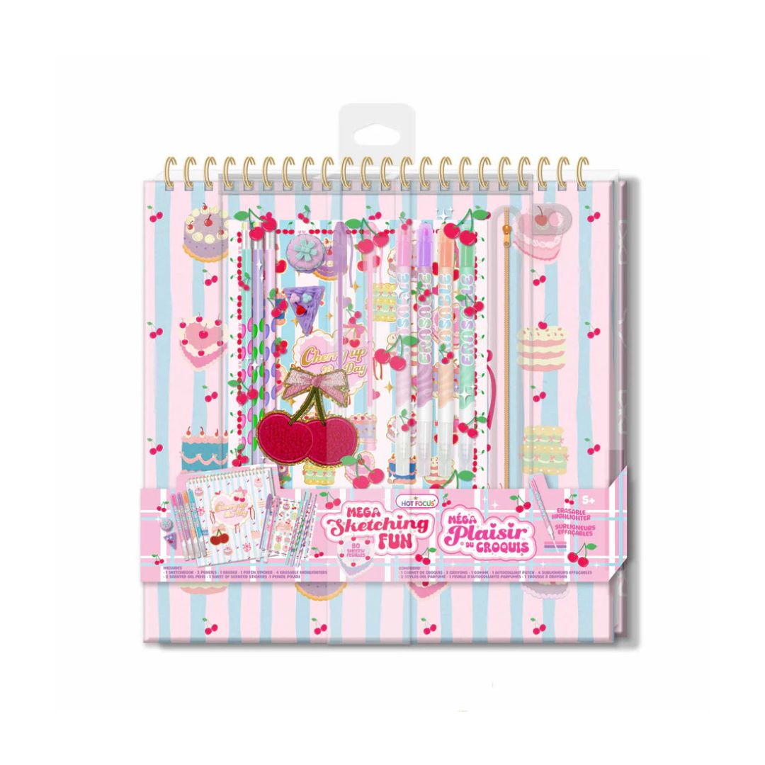 Hot Focus MEGA Sketching Fun – Cherry Edition