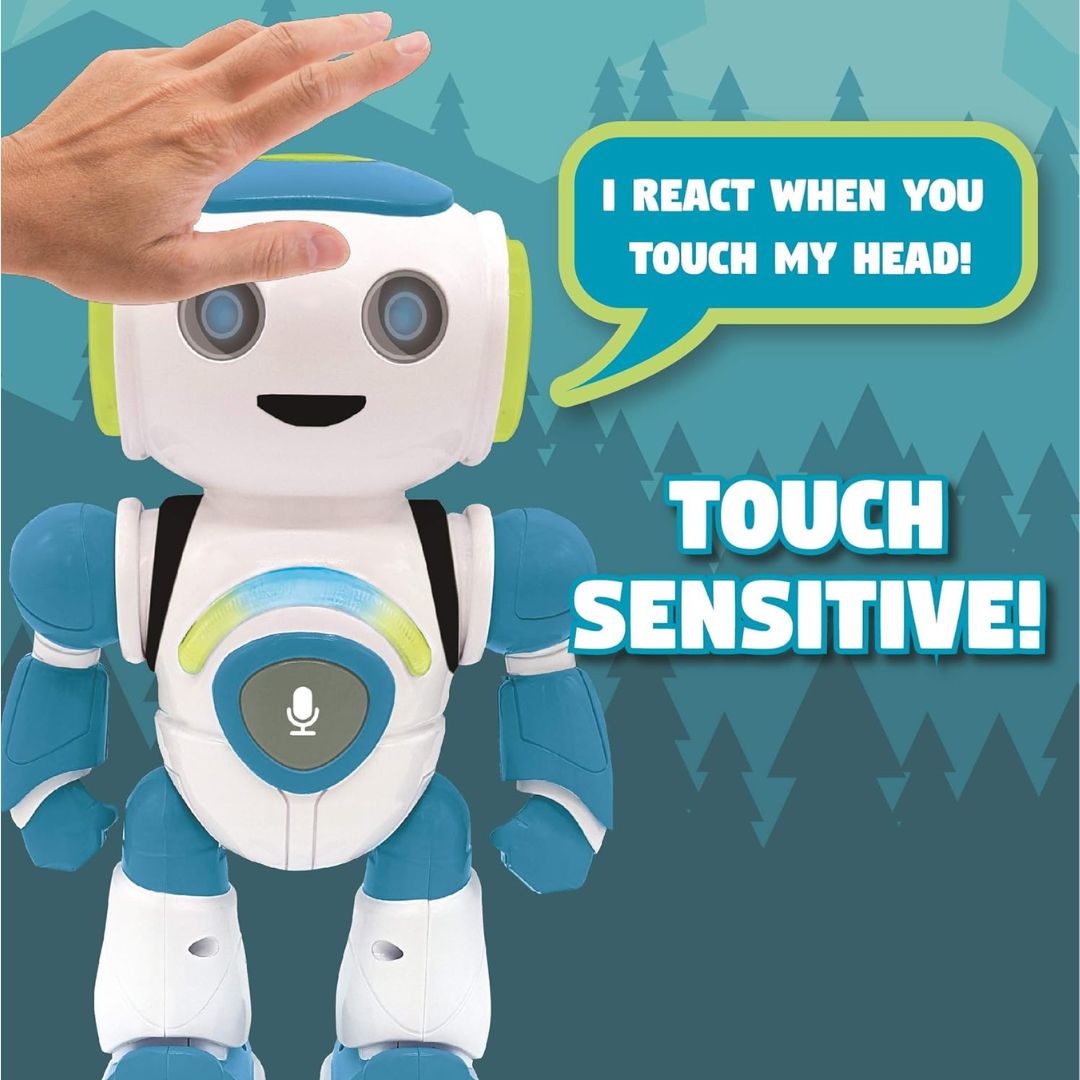 Lexibook Powerman Jr. Smart Interactive Robot - English