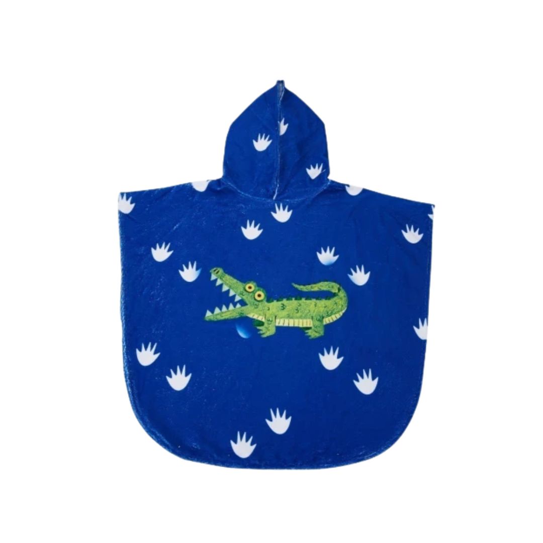 Slipstop Crocodile Poncho Towel