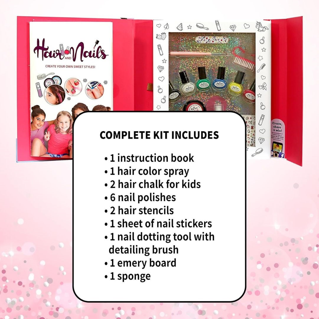 SpiceBox Salon kit Fabulous Hair & nails