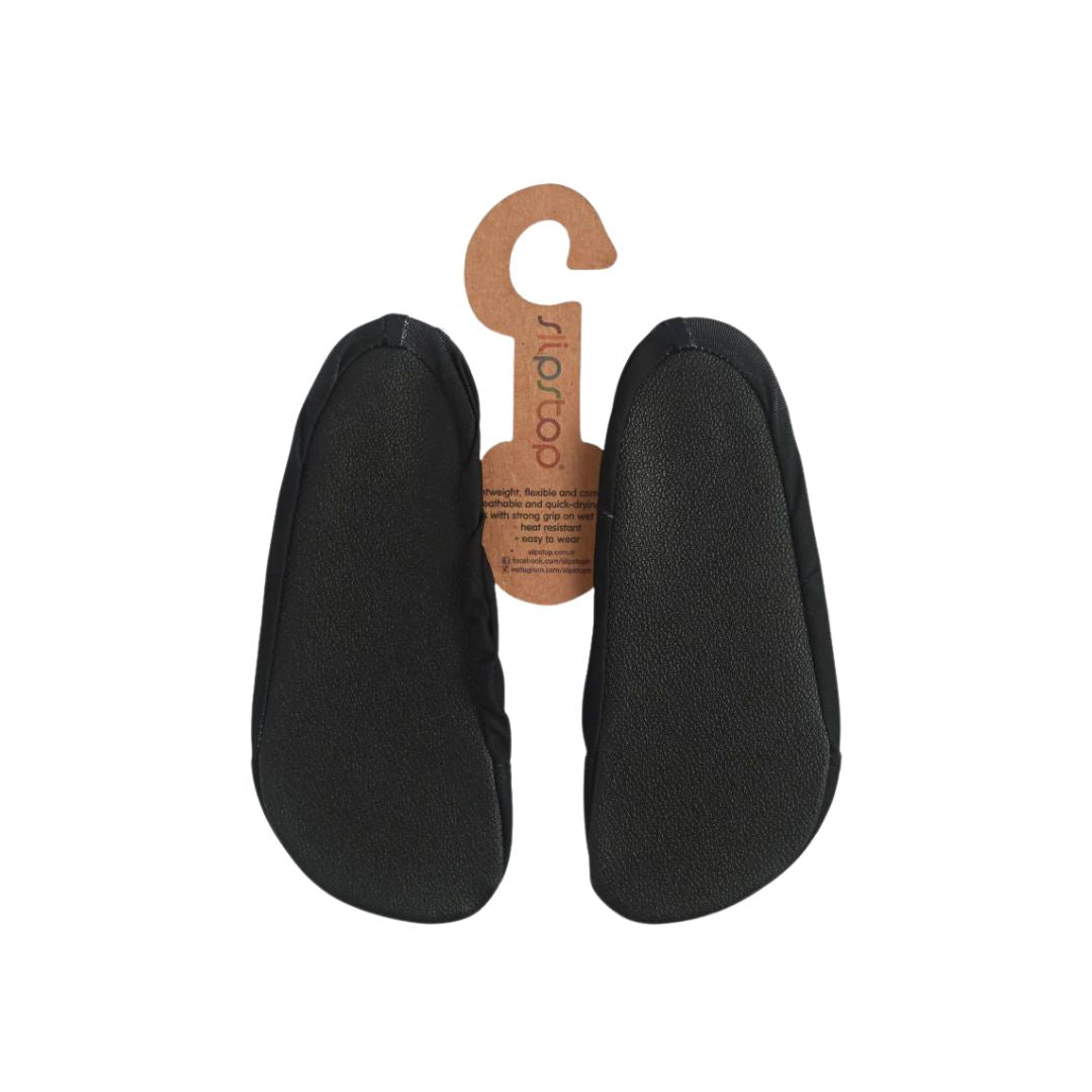 Slipstop Black Slippers Sea Shoes