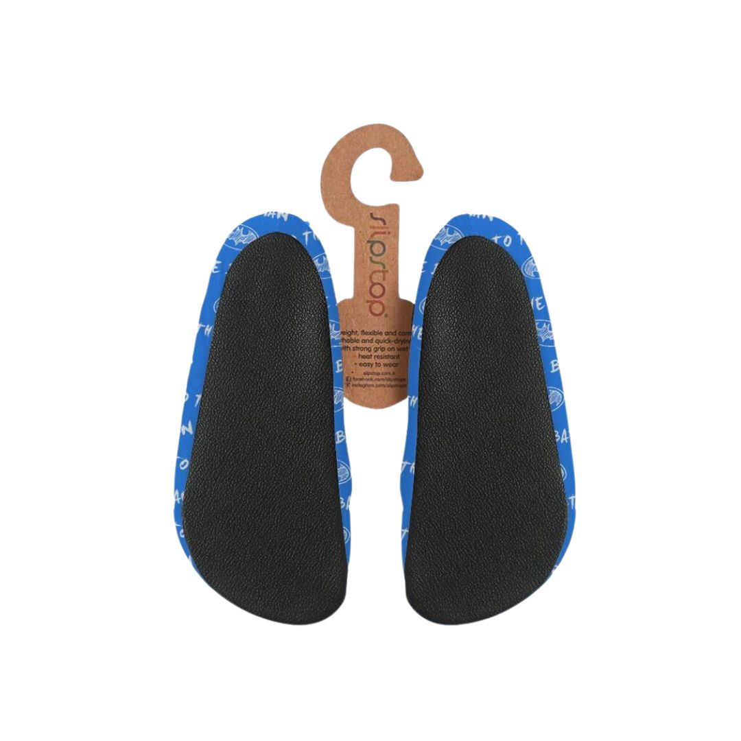 Slipstop Batman Blue Slippers Sea Shoes