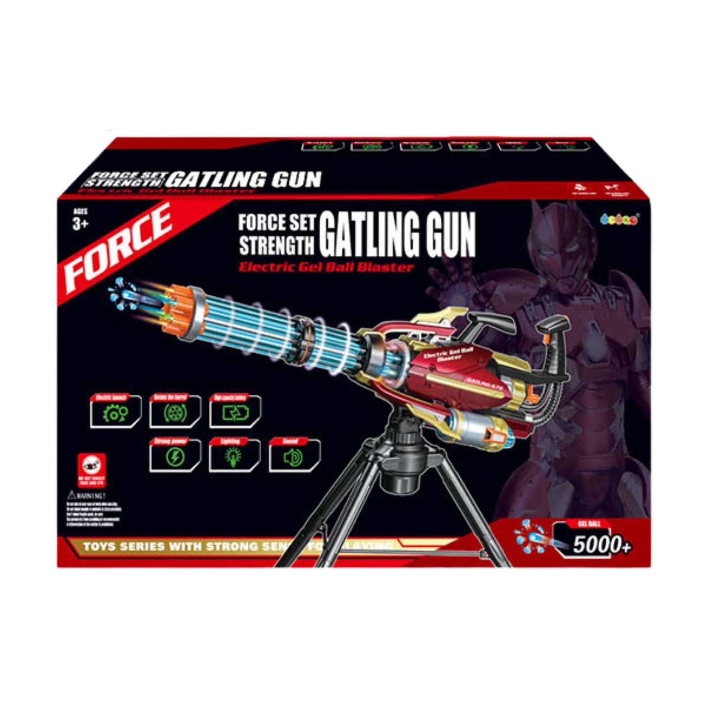Force Set Stand Gatling Gun