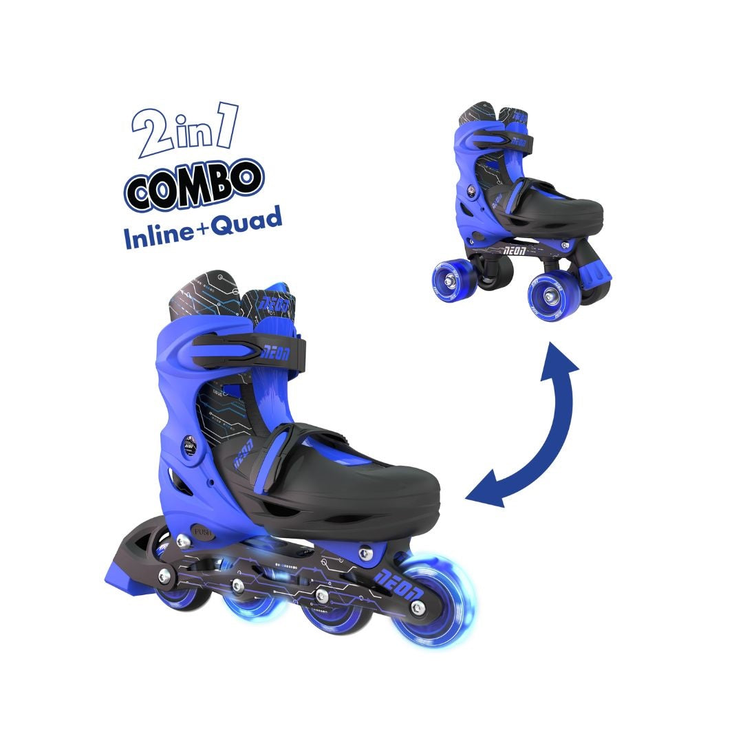 Yvolution Neon Inline Skates - Blue