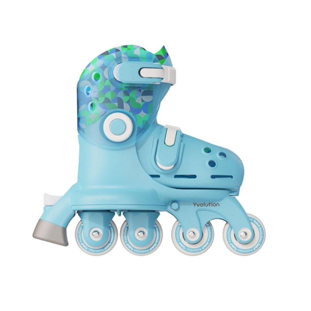 Yvolution Twista Roller Skates - Blue