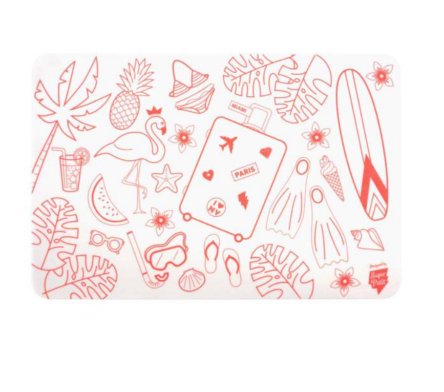 Coloring PlaceMat + 5 Erasable Markers - Florida