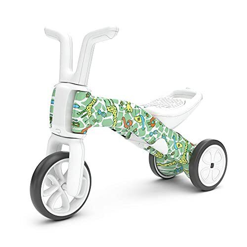 Chillafish Bunzi Green Balance Bike and Tricycle