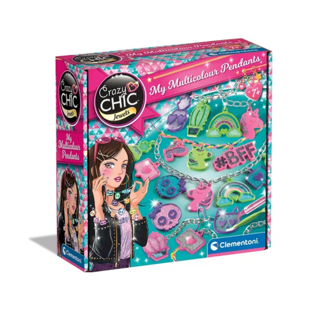 Clementoni Crazy Chic My Multicolor Pendants – joueclublb