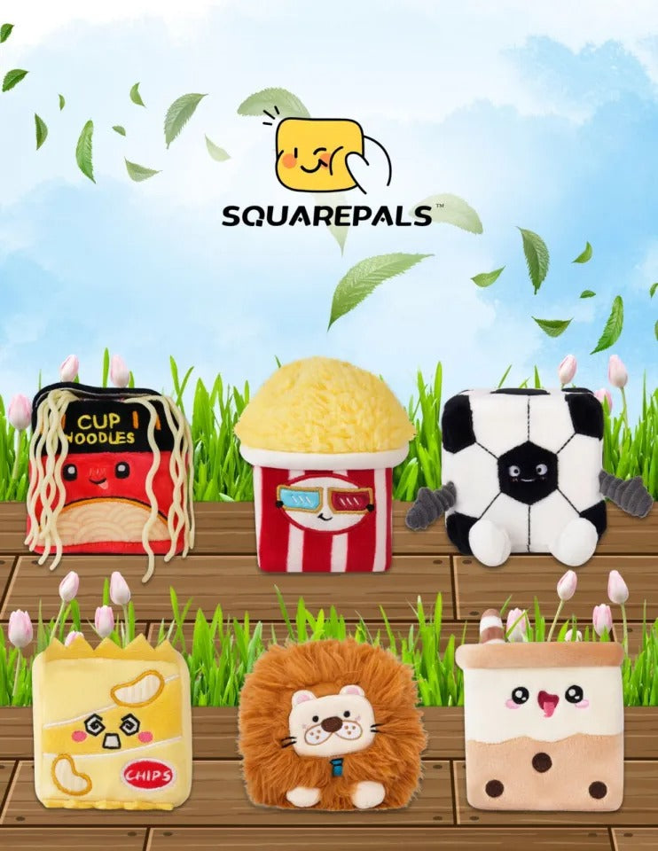 SquarePals Football 10cm