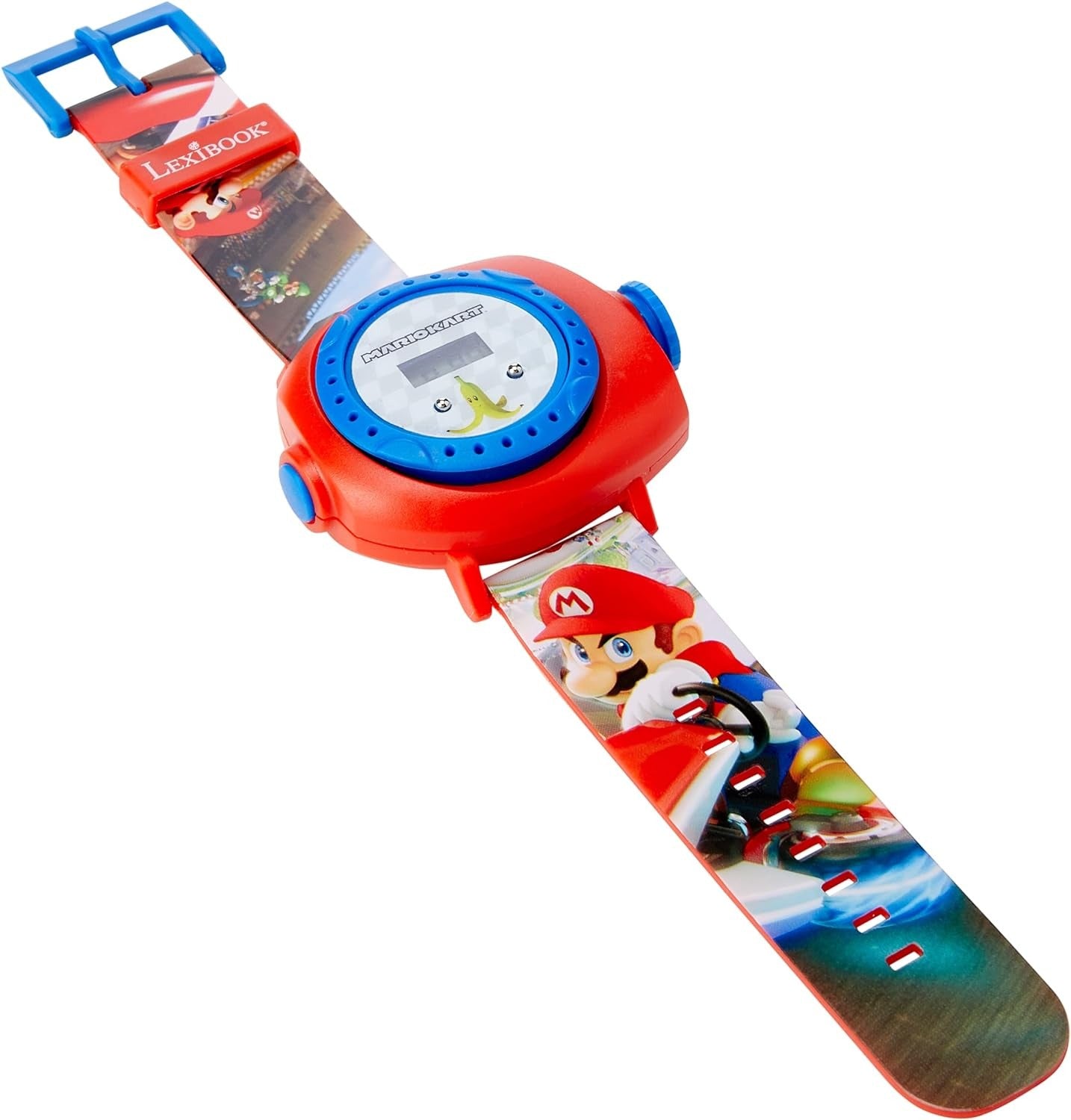 Lexibook Nintendo Mario Kart projection watch digital screen