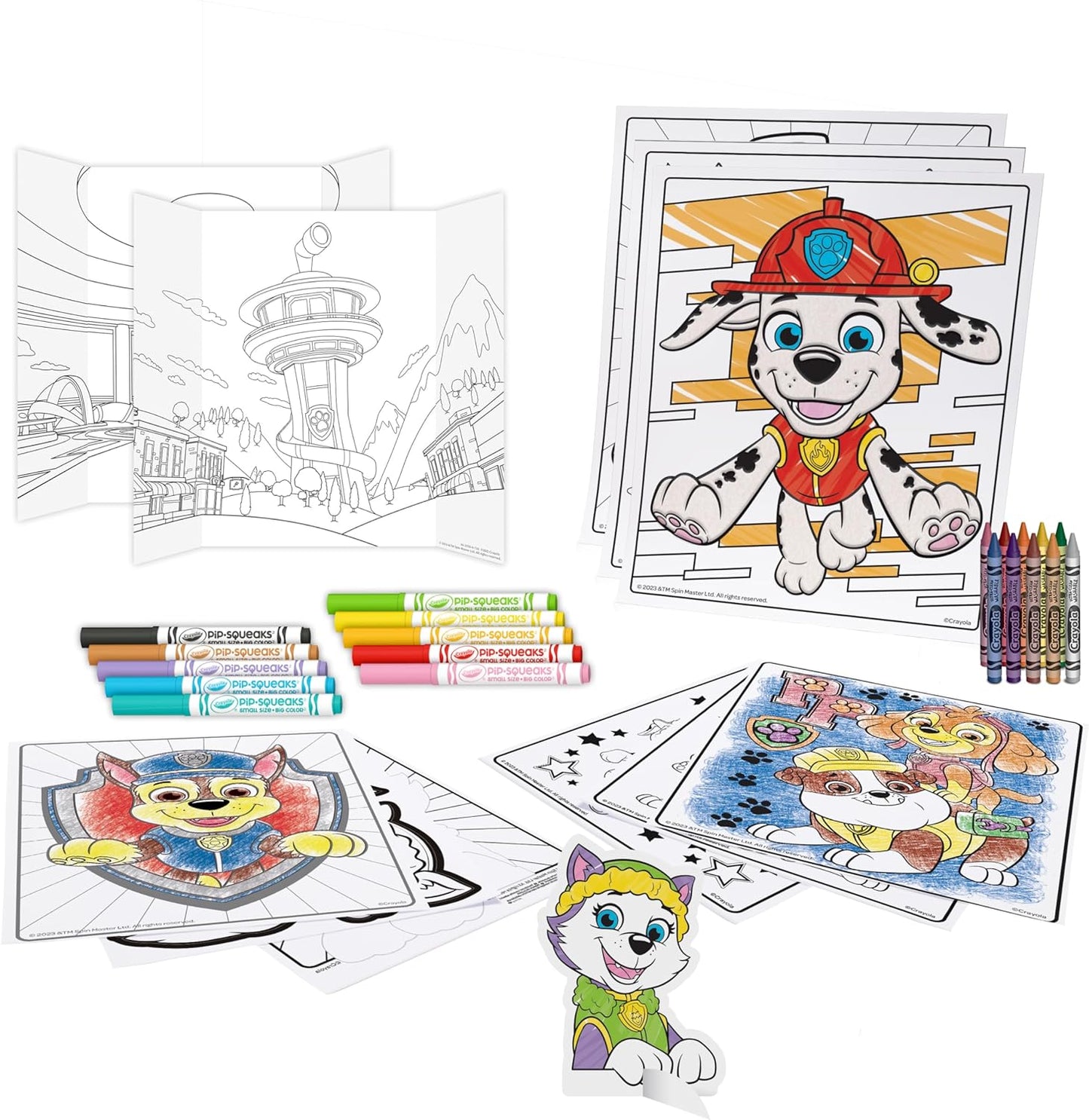 Crayola Paw Patrol Coloring set