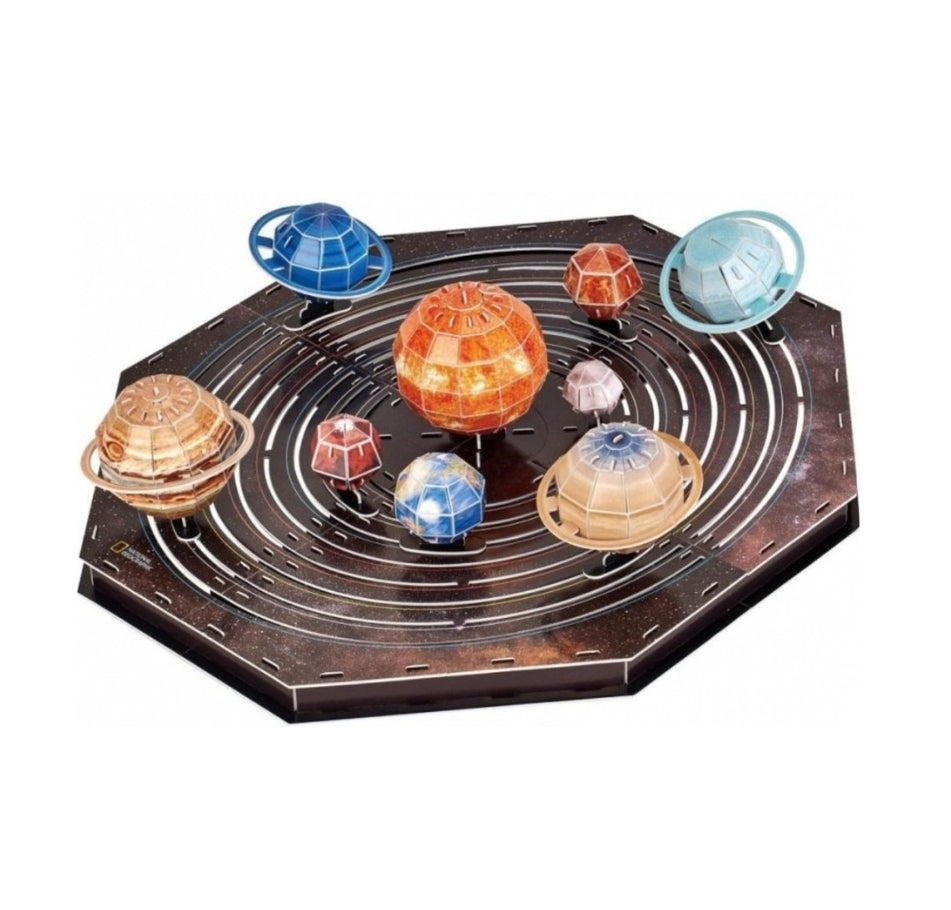 Cubic Fun National Geographic 3D Puzzle Solar System