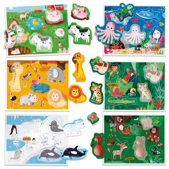 Headu Les Animaux-Silhouettes Educational Game