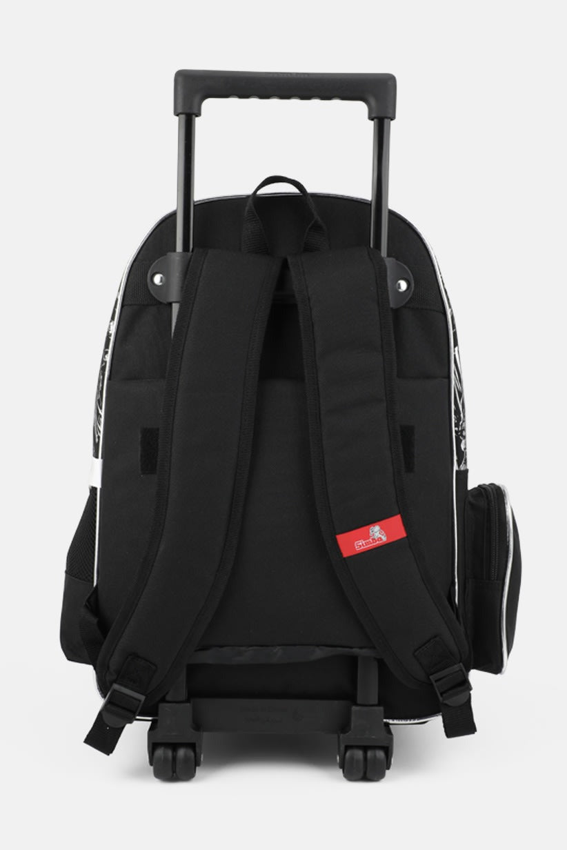 Justice League Silver Edition Trolley Bag Black - 16"