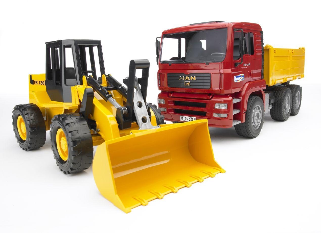 Bruder Truck & Articulated Road Loader