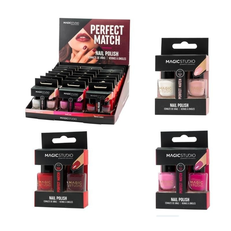 Magic Studio Nail Polishes Pack Of 2