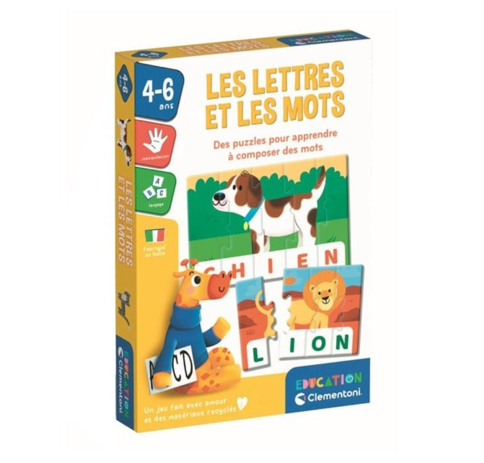 Clementoni Les Lettres Et Les Mots – JouéClub