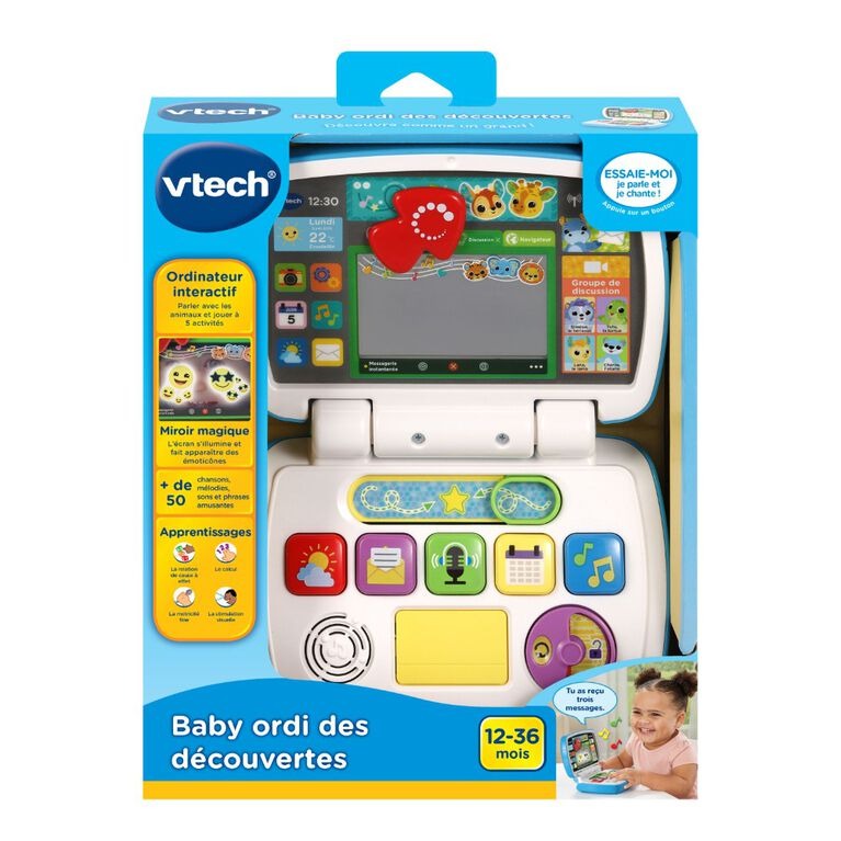 VTech Toddler Tech Laptop French Edition