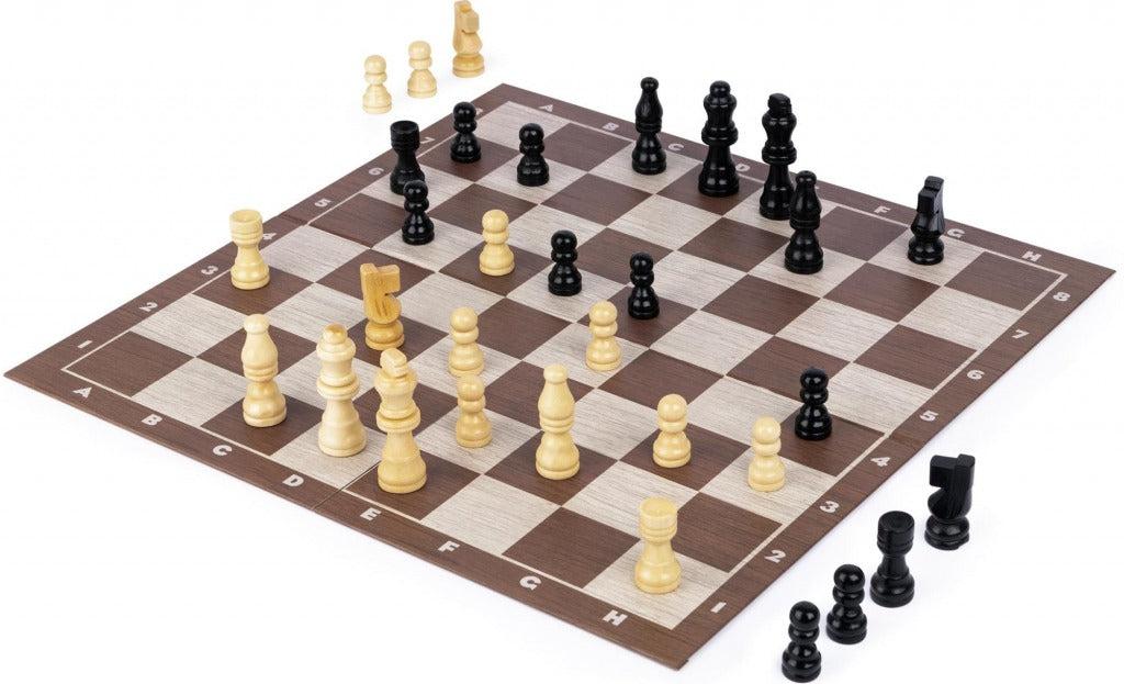 Wooden chess Classic board game
