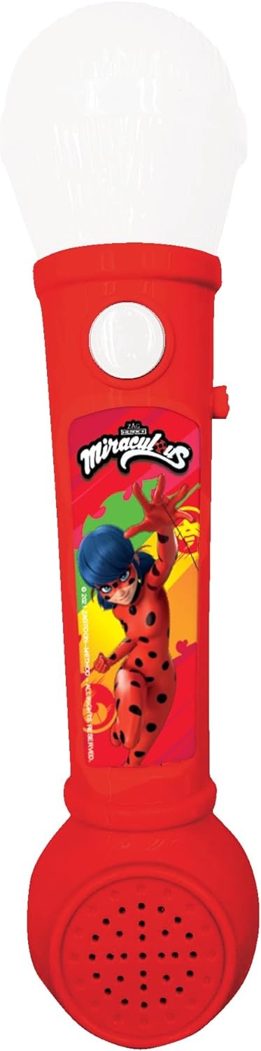 Microphone enregistreur IMC Toys Miraculous Ladybug - Instruments de Microphone enregistreur IMC Toys Miraculous Ladybug - Instruments de