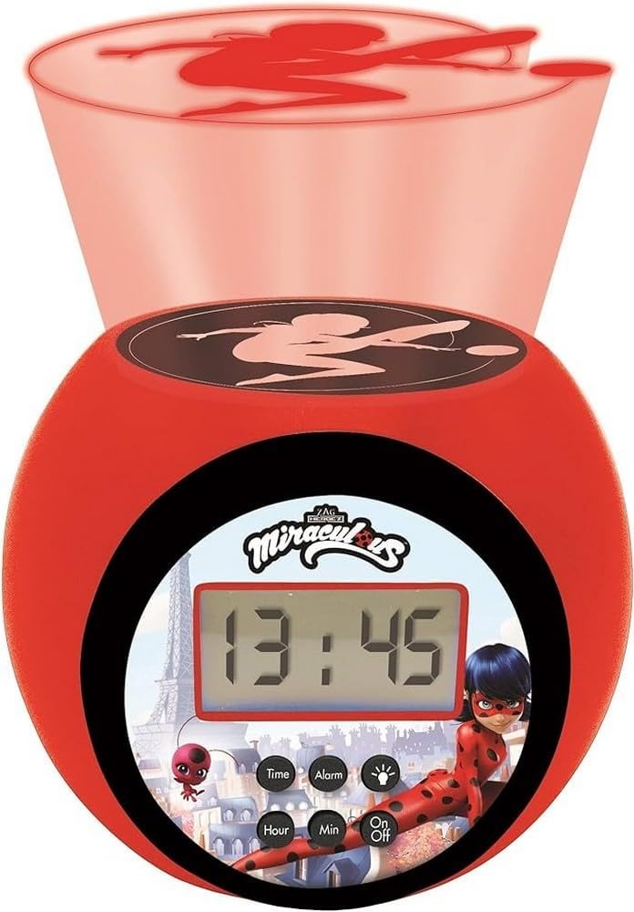 Lexibook Miraculous Projector Alarm Clock