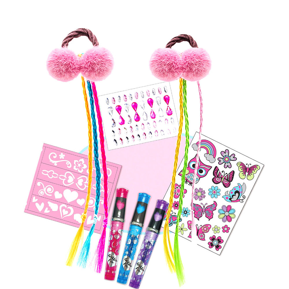 Fabulous Hair & Tattoo Art Set-Party Accessories