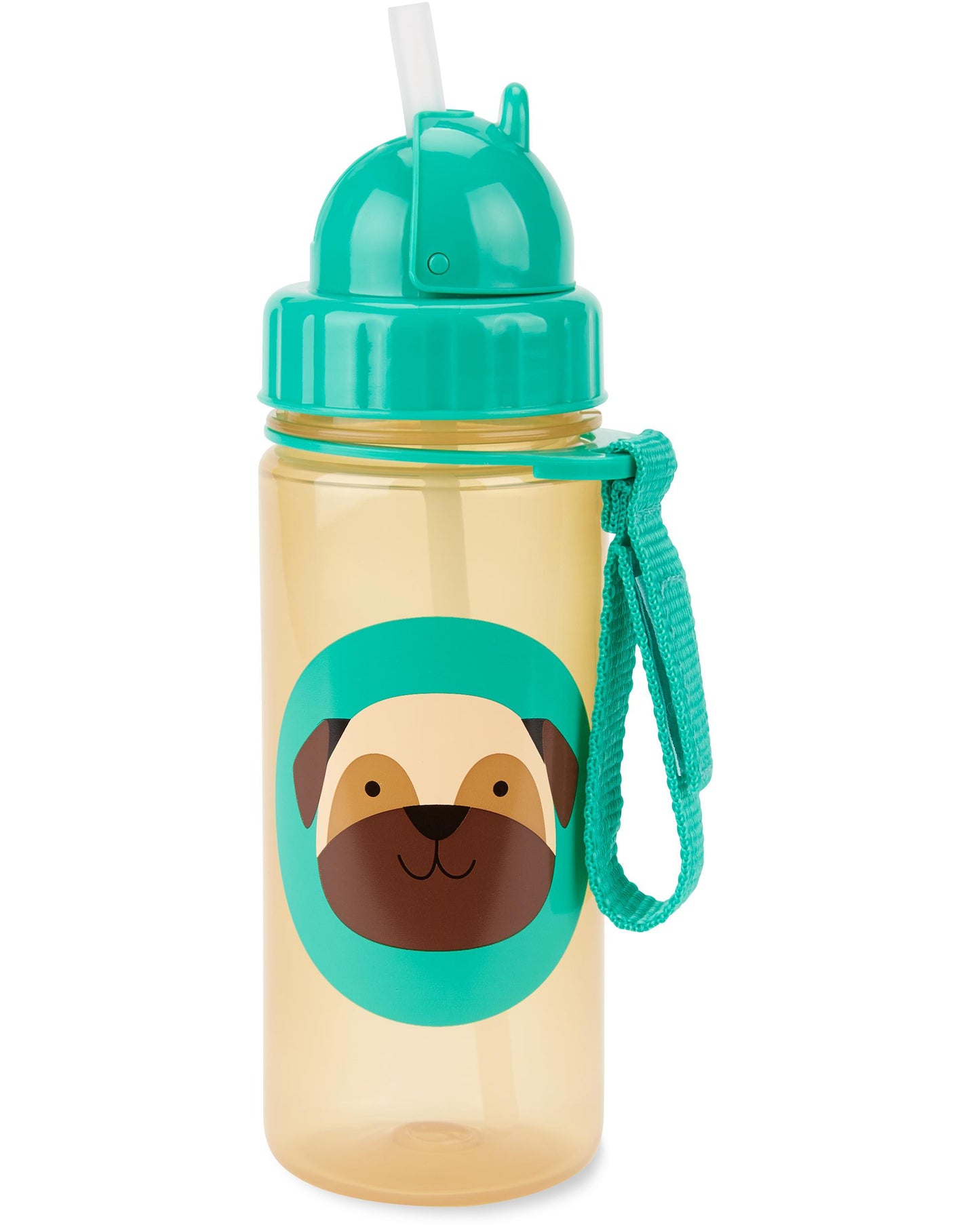 Zoo Straw Bottle - Pug