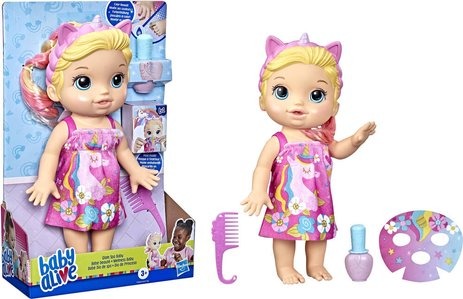 Baby Alive Baby Beauty Blond Hair Unicorn
