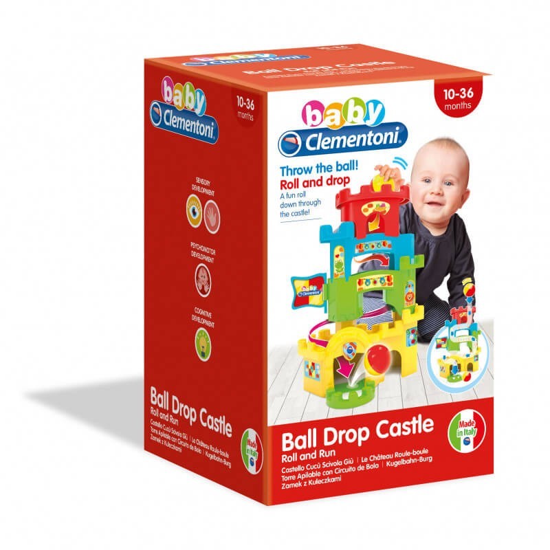 Clementoni Roll And Drop Fun Castle