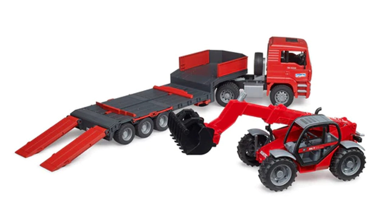 Bruder Loader truck with Manitou Loader