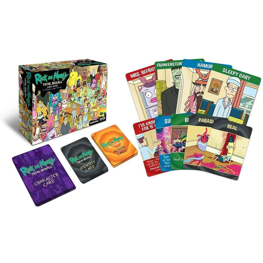 Rick and Morty Total Rickall Card Game