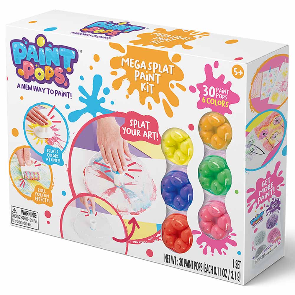 Paint Pops Mega Splat Paint Kit