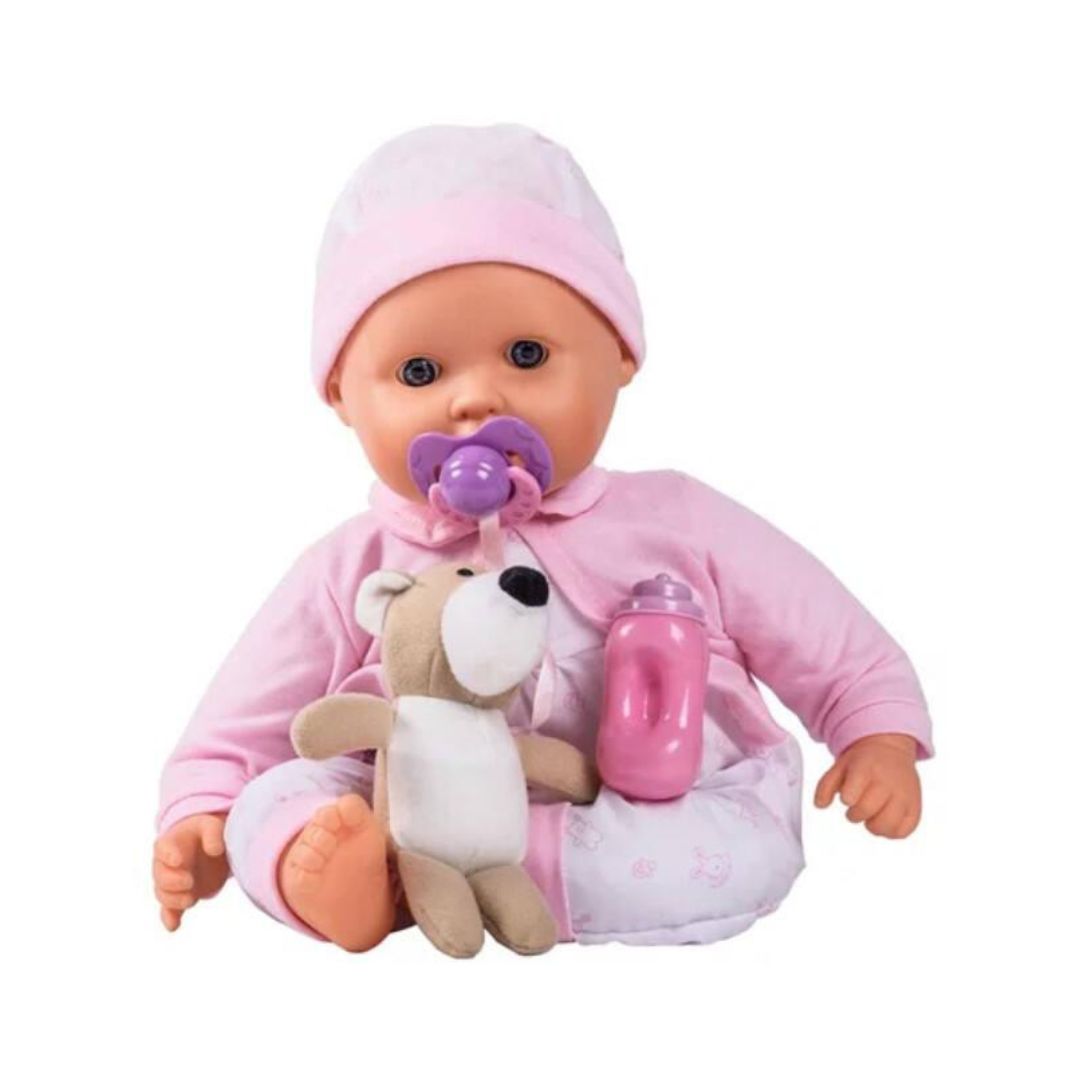 Cerise & Capucine Baby &Teddy Bear Doll