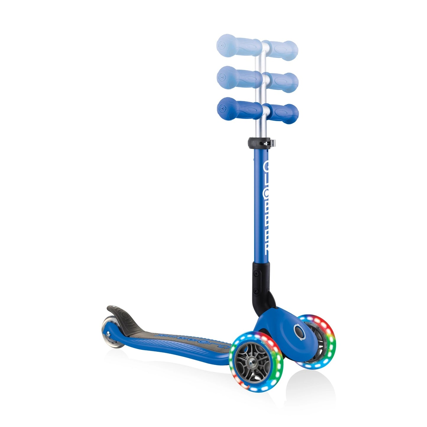 Globber Junior Foldable Lights Navy Blue
