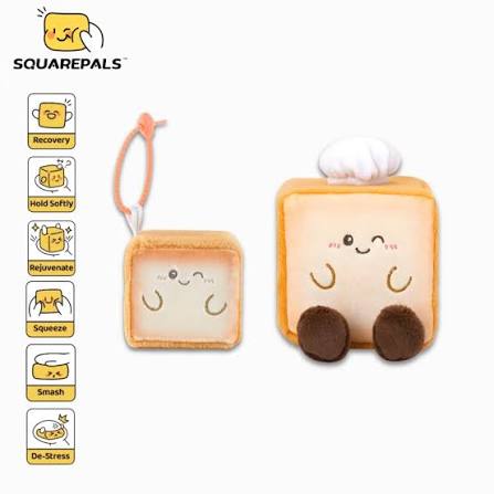 SquarePals Bread 7cm