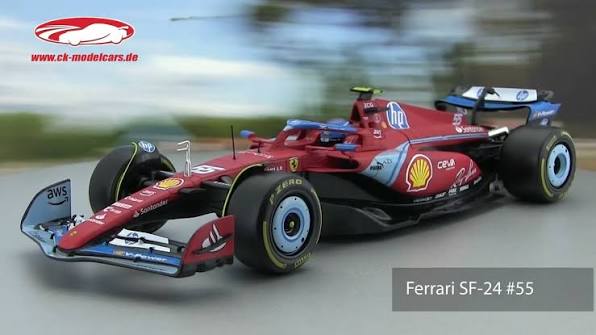 Bburago 1:18 Carlos Sainz (Miami GP Edition)