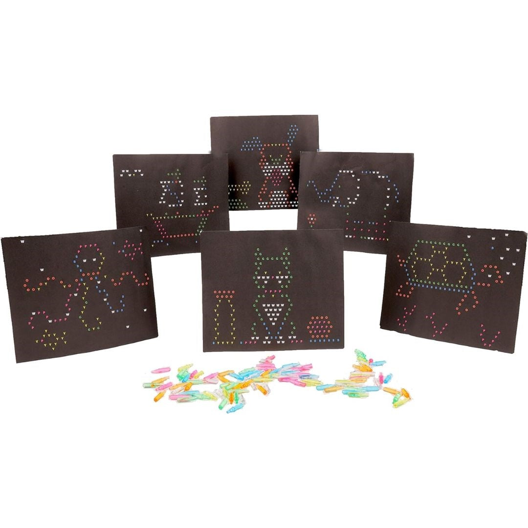 Lite Brite Peg and Template Refill Pack
