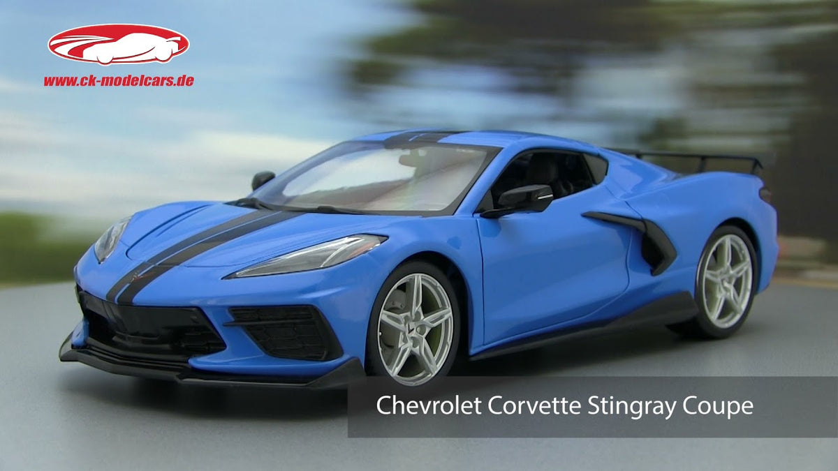 Maisto 1:18 2020 Chevrolet Corvette Stingray Coupe - Blue