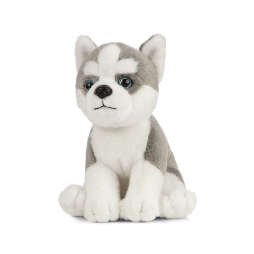 Living Nature Husky Puppy Plush