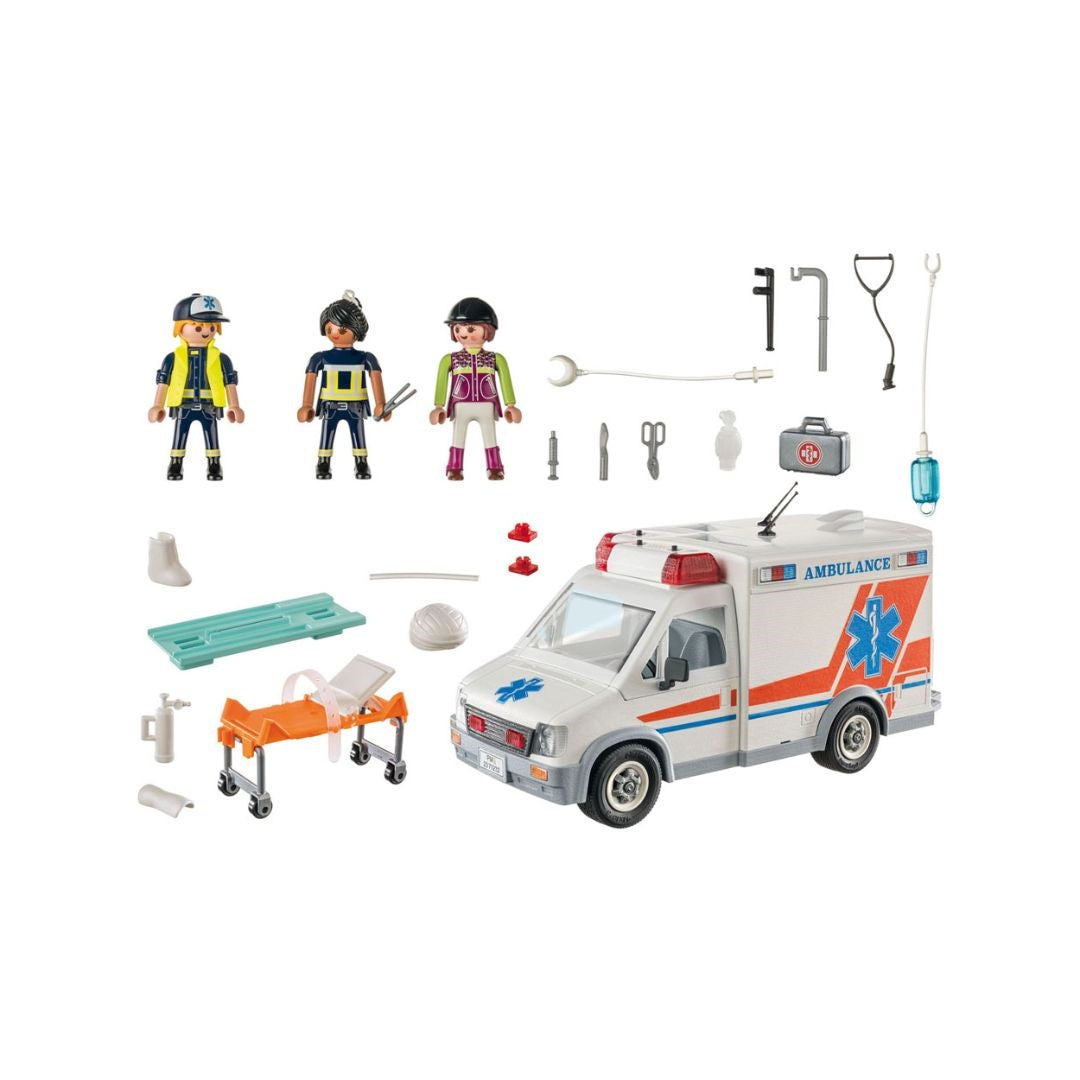 Playmobil Ambulance With Injured Child