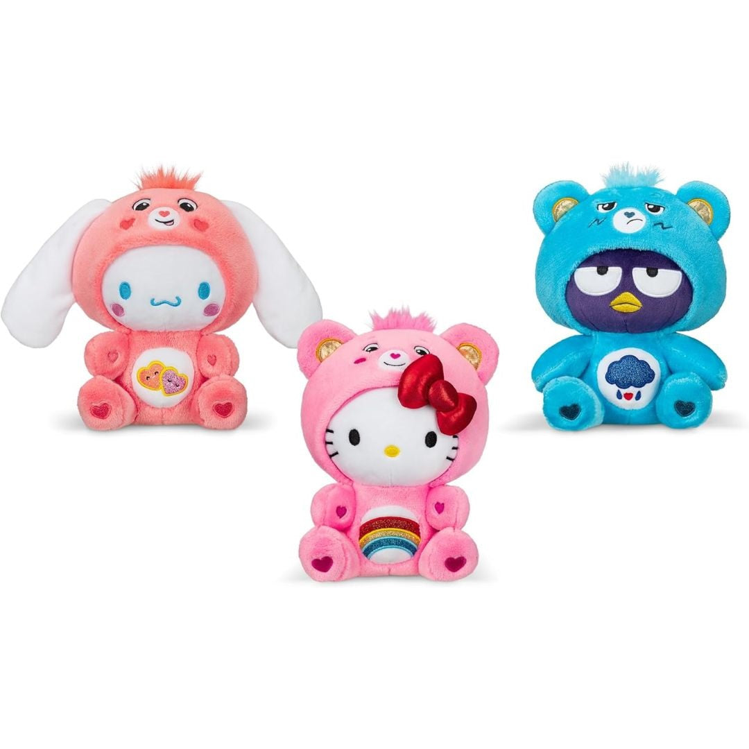 Care bears Cinnamoroll Hello Kitty Plushie