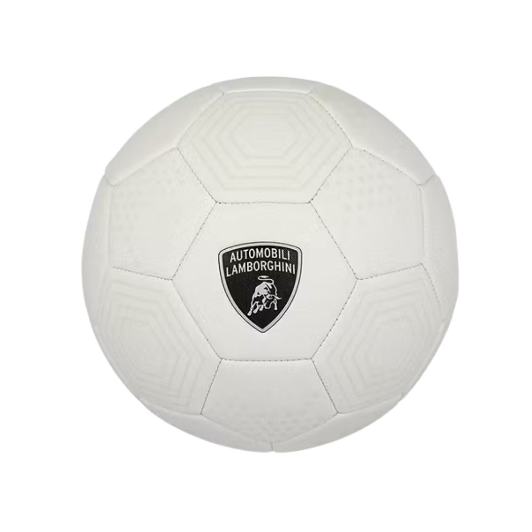 Lamborghini White Soccer Ball #5