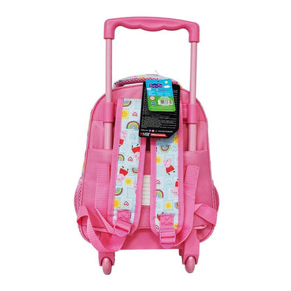 Must Peppa Pig 3D Trolley Backpack 12.5'
