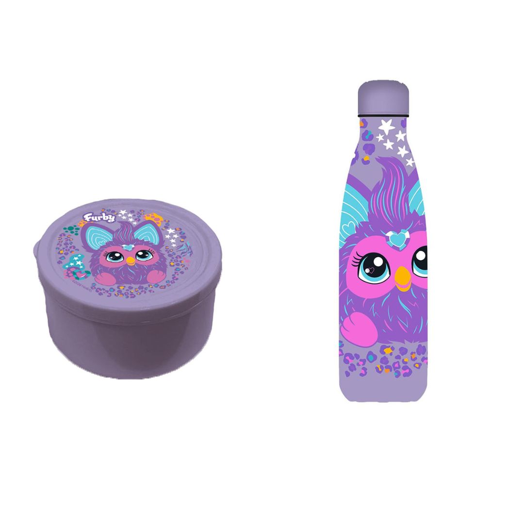 Must Furby Snack Box& Water Canteen