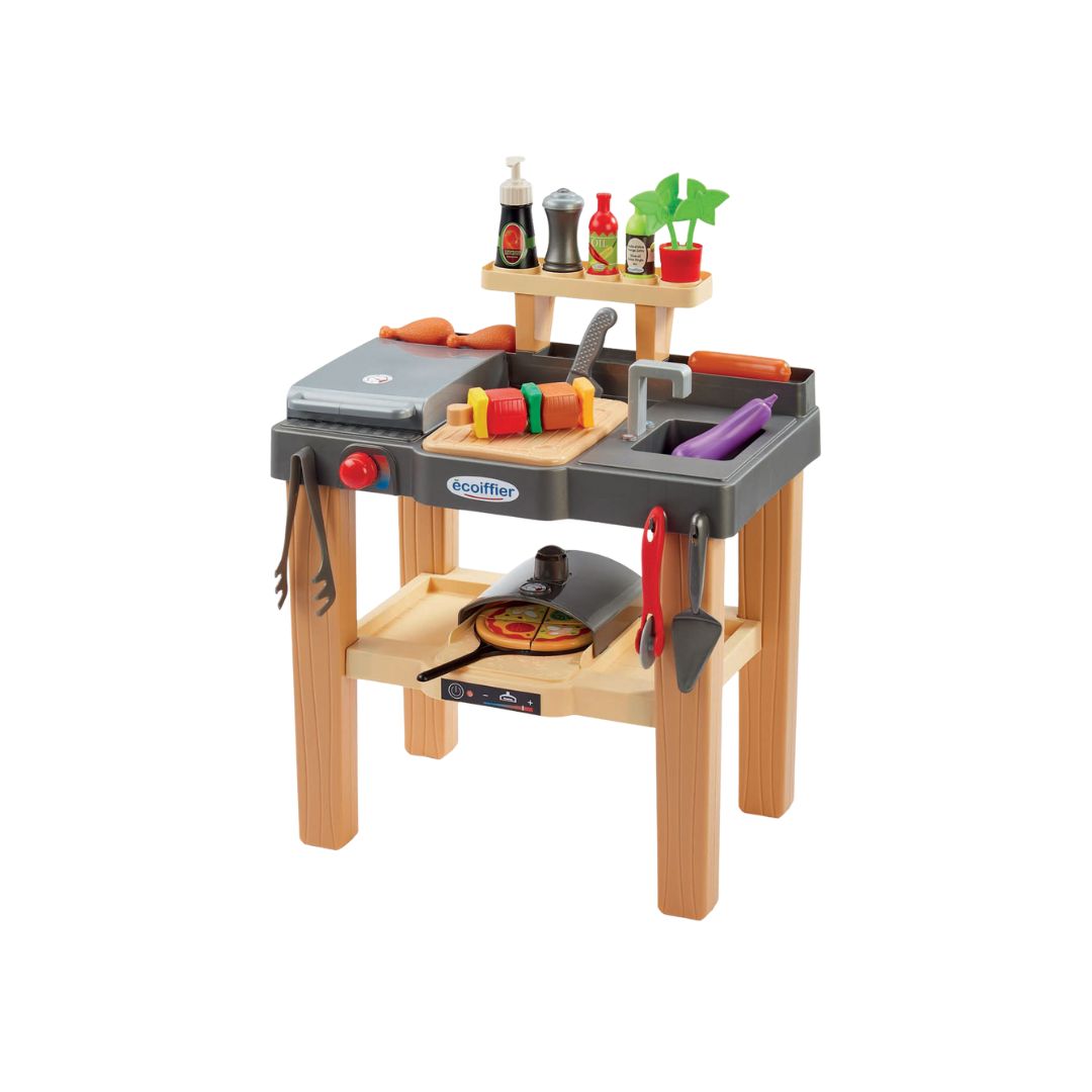 Ecoiffier Summer Kitchen with Barbecue and Pizza Oven