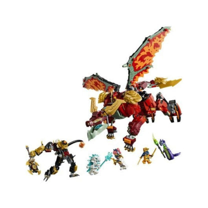 LEGO NINJAGO Wyldfyre's Transforming Dragon Mech